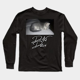 Sleeping Kitten Long Sleeve T-Shirt